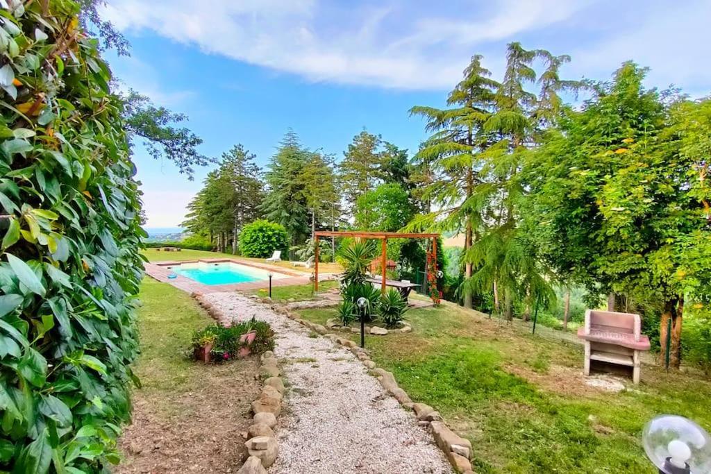 Casale San Teodoro - Mondaino Rn Villa Eksteriør bilde