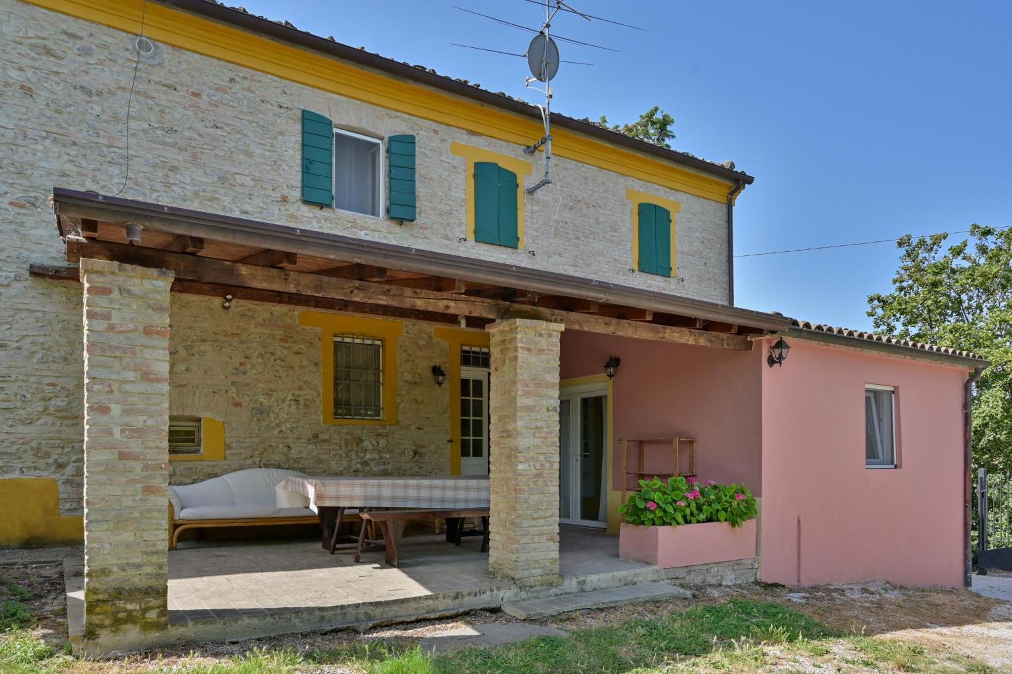 Casale San Teodoro - Mondaino Rn Villa Eksteriør bilde