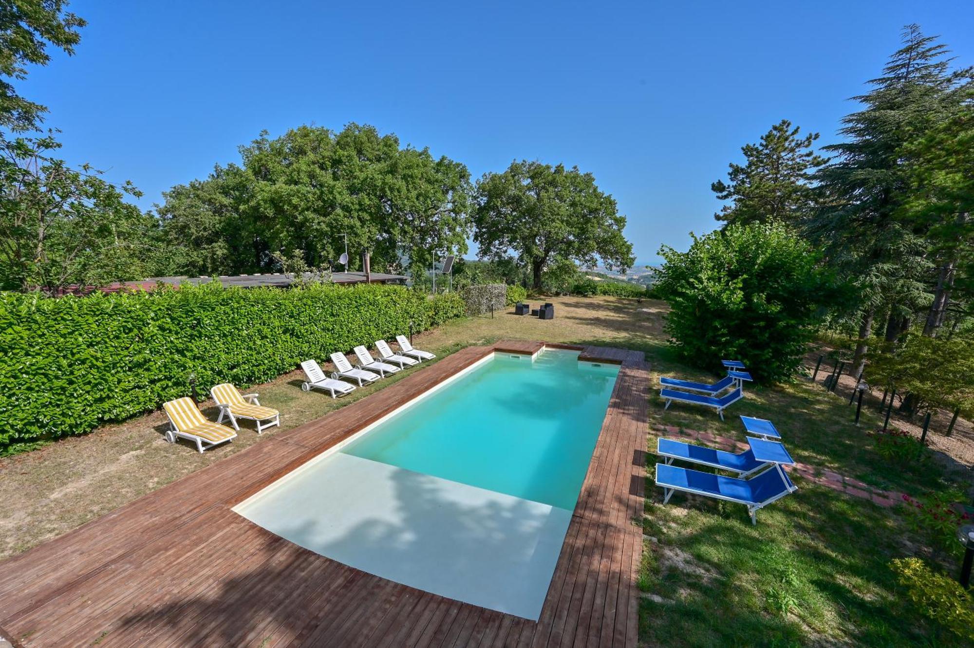 Casale San Teodoro - Mondaino Rn Villa Eksteriør bilde