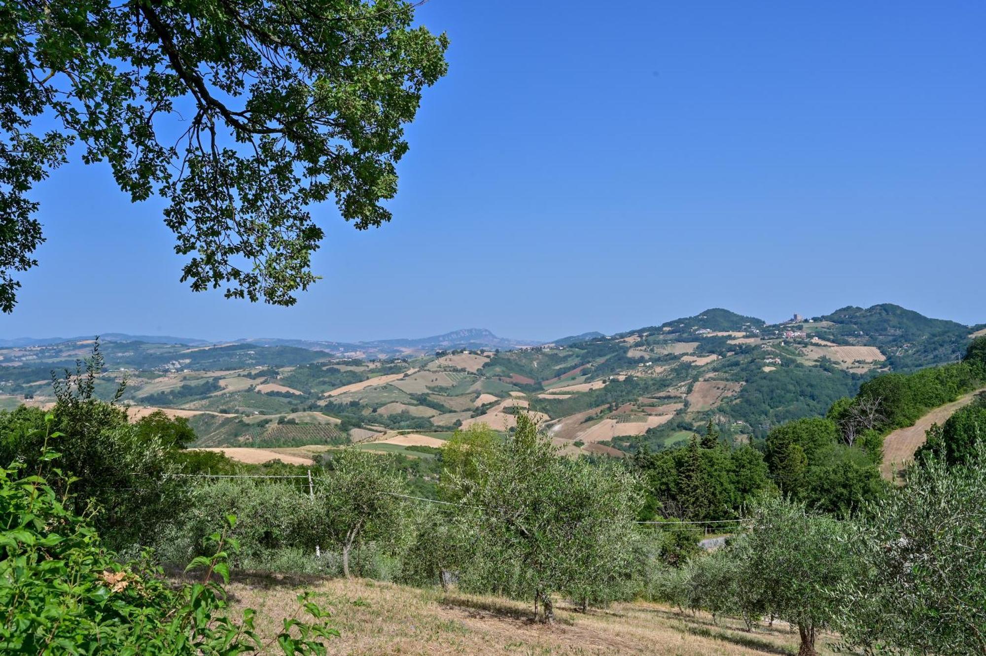 Casale San Teodoro - Mondaino Rn Villa Eksteriør bilde